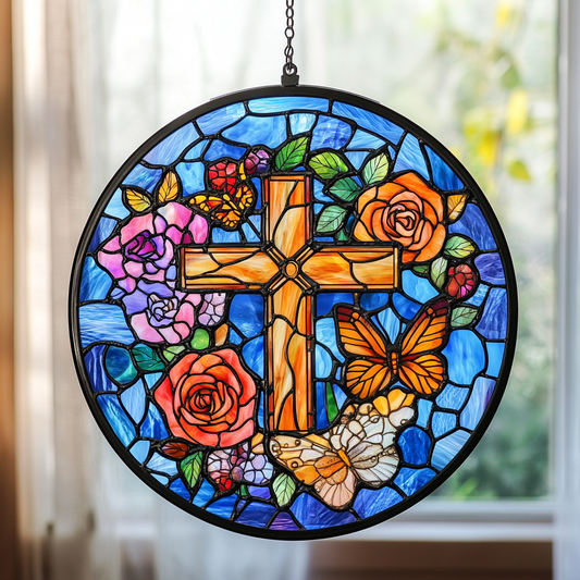 Faithful Glow - Window Hanging Suncatcher NCU0VL012
