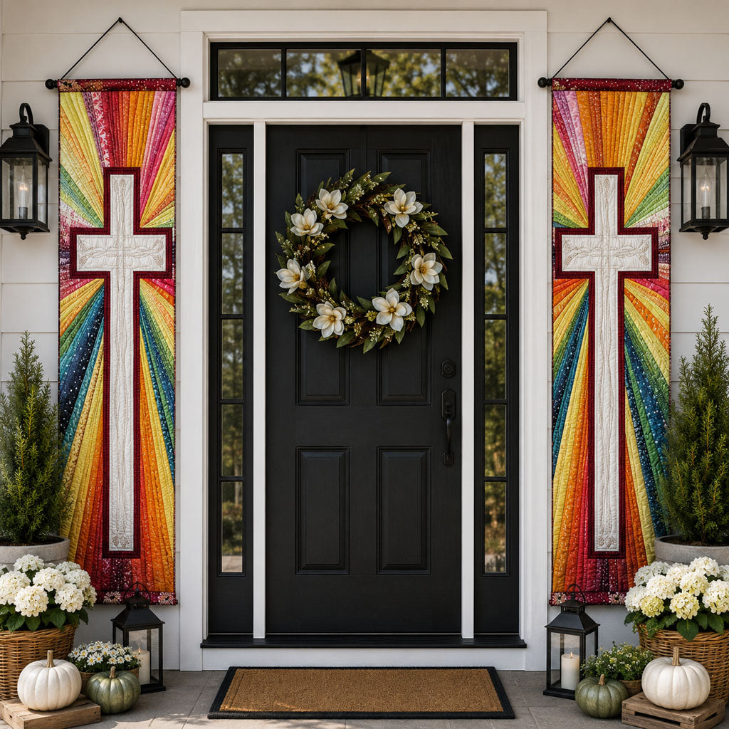 Faithful Blessings Welcome Door Banner SN0PT402