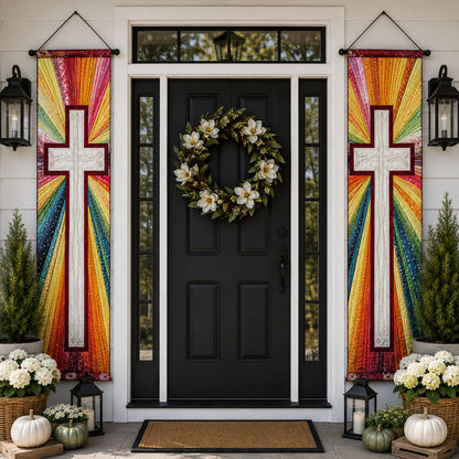 Faithful Blessings Welcome Door Banner SN0PT402