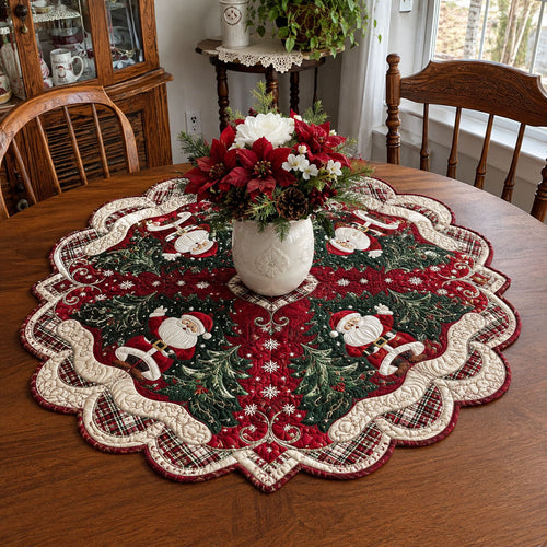 Faithful Heart Custom Shape Quilted Table Topper SN0PT696