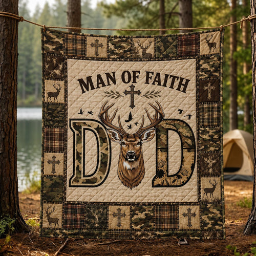 Faithful Woodsman Quilted Blanket SN0DV055