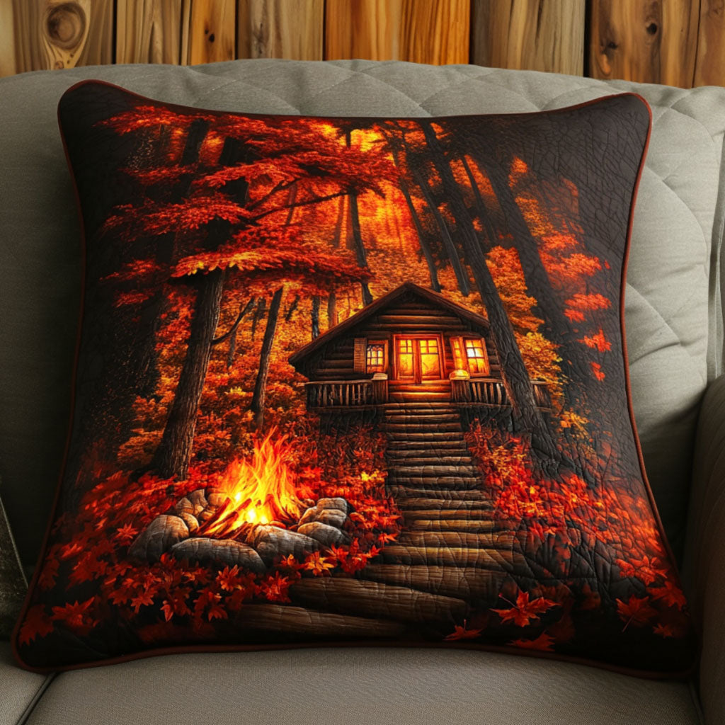 Fall Glow Quilted Pillow Case NCU0NT9306