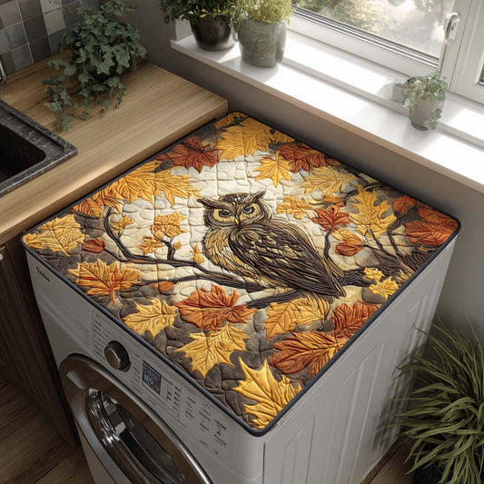 Fall Harvest Path Quilted Washer and Dryer Cover NCU0NTD054