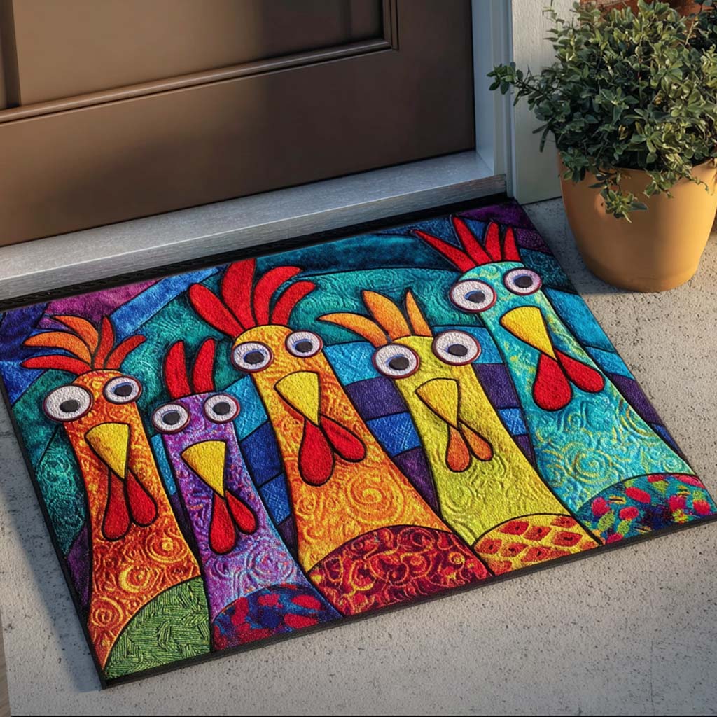 Feathered Whimsy Doormat NCU0PT9517