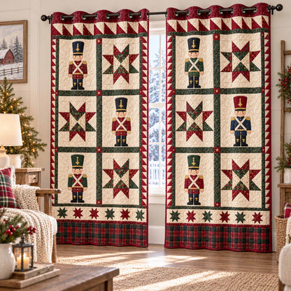 Festive Brigade Quilted Curtains SN0TD1094