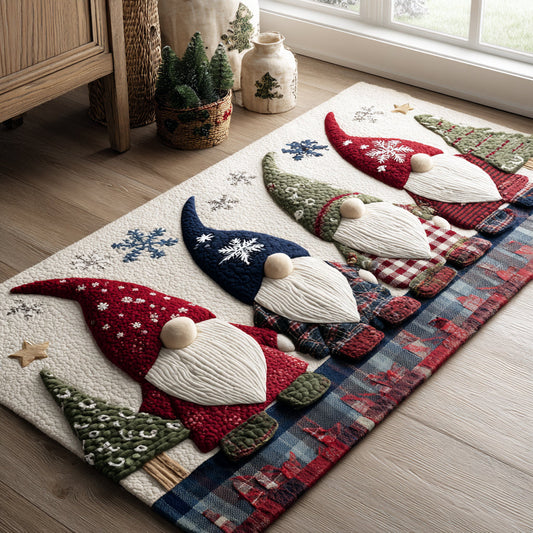 Festive Gnome Path Runner Carpet NCU0DV8445