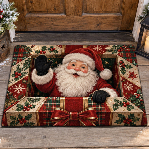 Festive Santa Doormat SN0TV651