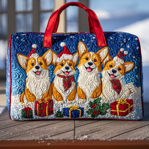 Festive Tail Wags Quilted Duffle Bag NCU0PT9357