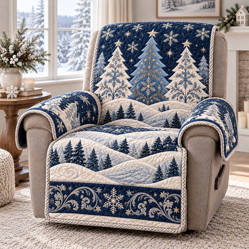 Festive Trees Quilted Sofa Cover SN0TD1252