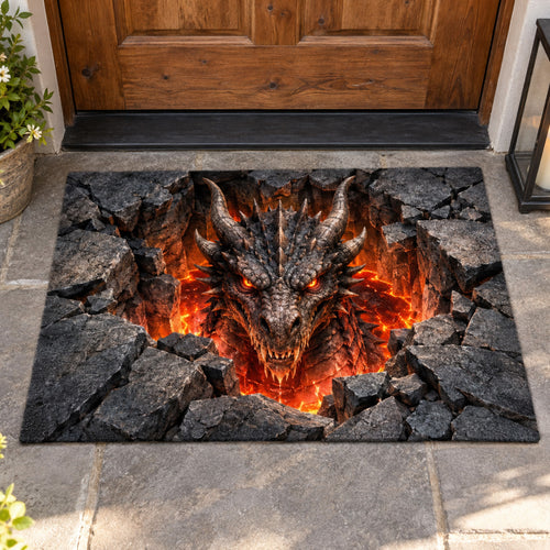 Fire Dragon Doormat SN0TV663