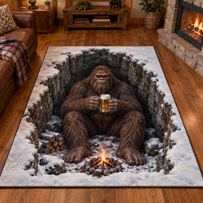 Fireside Bigfoot Den Area Rug SN0TV613