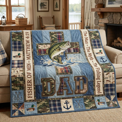 Fisher Dad Faith Quilted Blanket SN0DV063