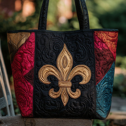 Fleur Majesty Quilted Tote Bag NCU0PTT1718