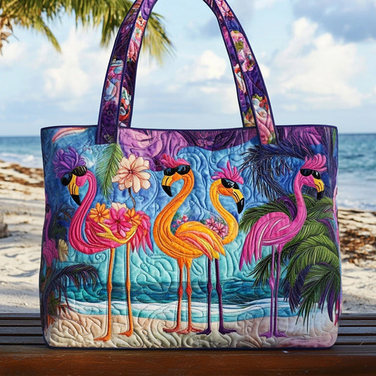 Flock Star Quilted Tote Bag NCU0PT8510