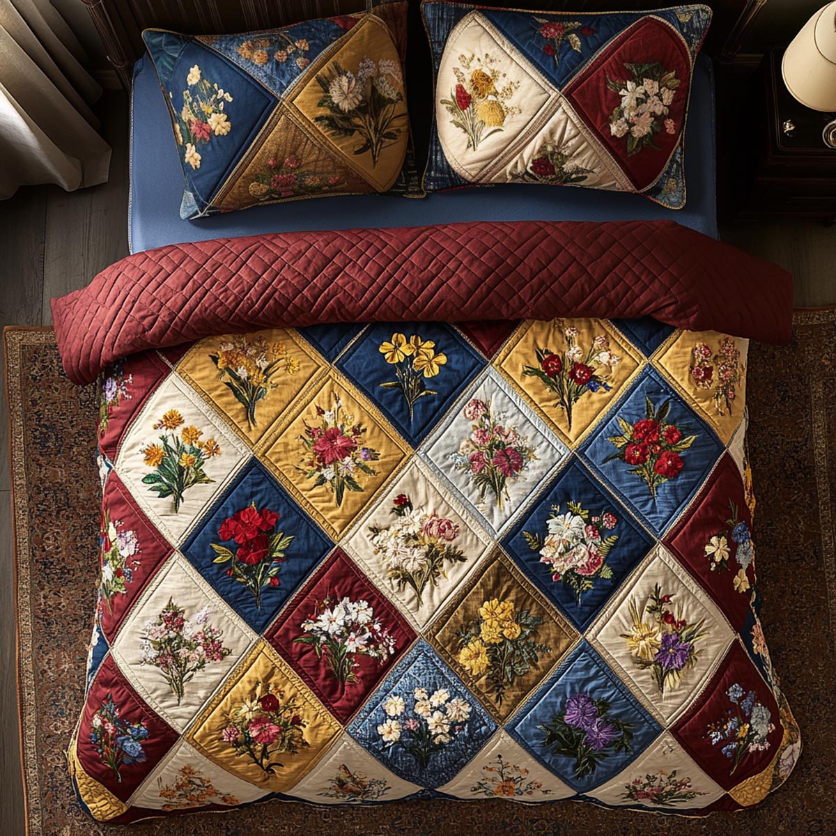 Floral Delight Duvet Cover Set NCU0NVH712