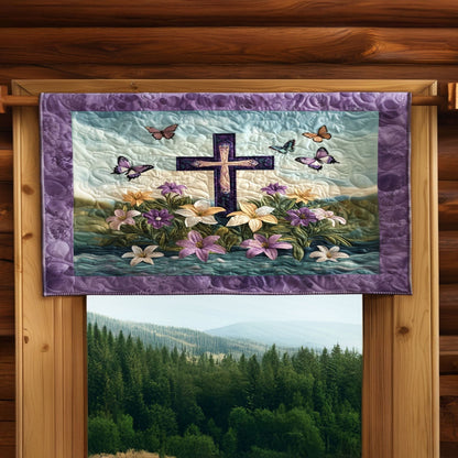 Floral Devotion Quilted Valance NCU0PT4766