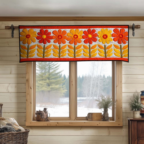 Floral Joy Quilted Valance NCU0DDK669