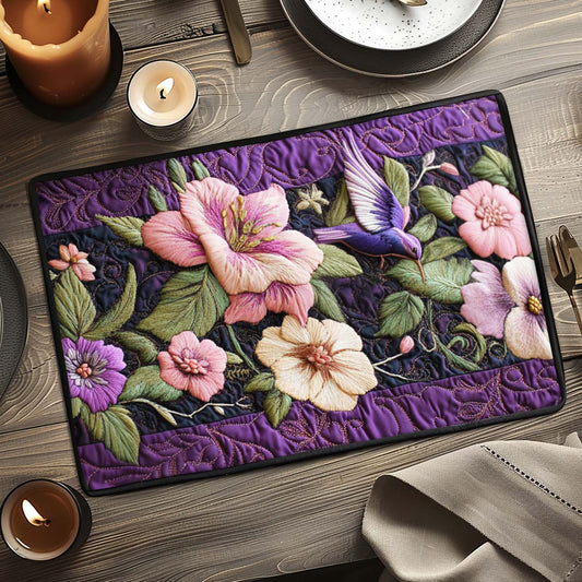 Floral Serenade Quilted Place Mat NCU0VH3705