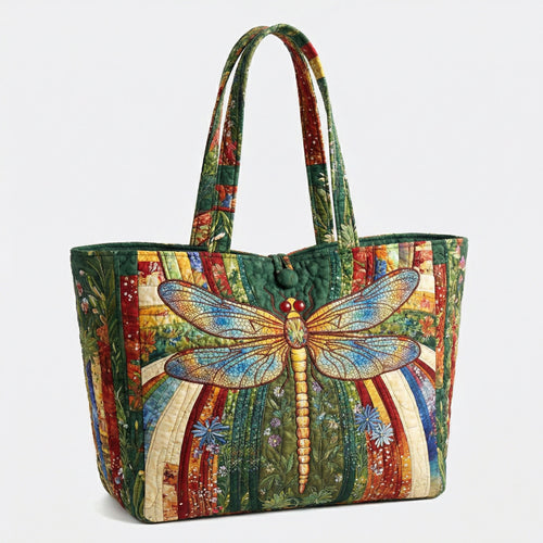 Floral Wings Quilted Classic Tote Bag SN0DK020