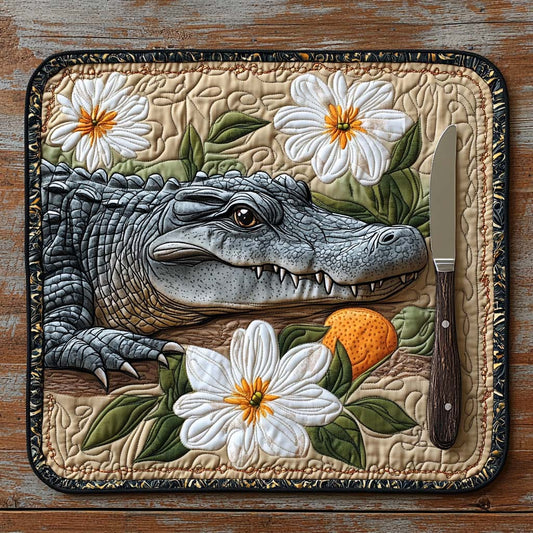 Florida Alligator Quilted Place Mat NCU0DV5666