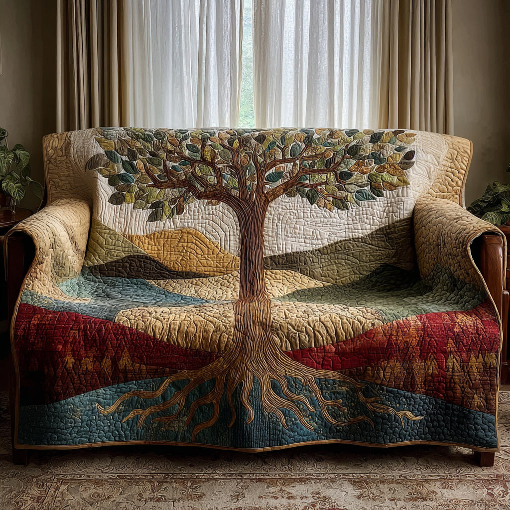 Flourish Quilted Sofa Cover NCU0DV1231