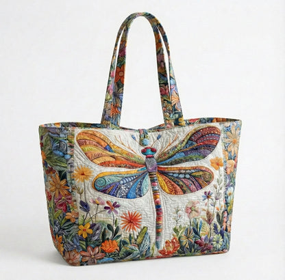 Flutter Stitch Quilted Classic Tote Bag SN0DK017