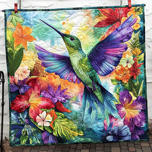 Fluttering Harmony Quilted Blanket NCU0DK699