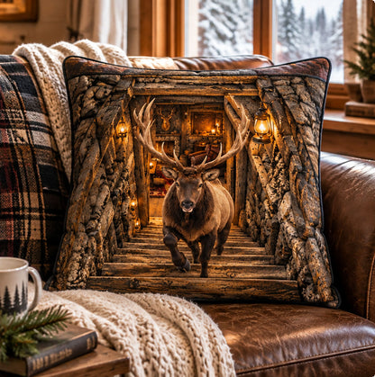Forest Monarch Quilted Pillow Case SN0PT1218