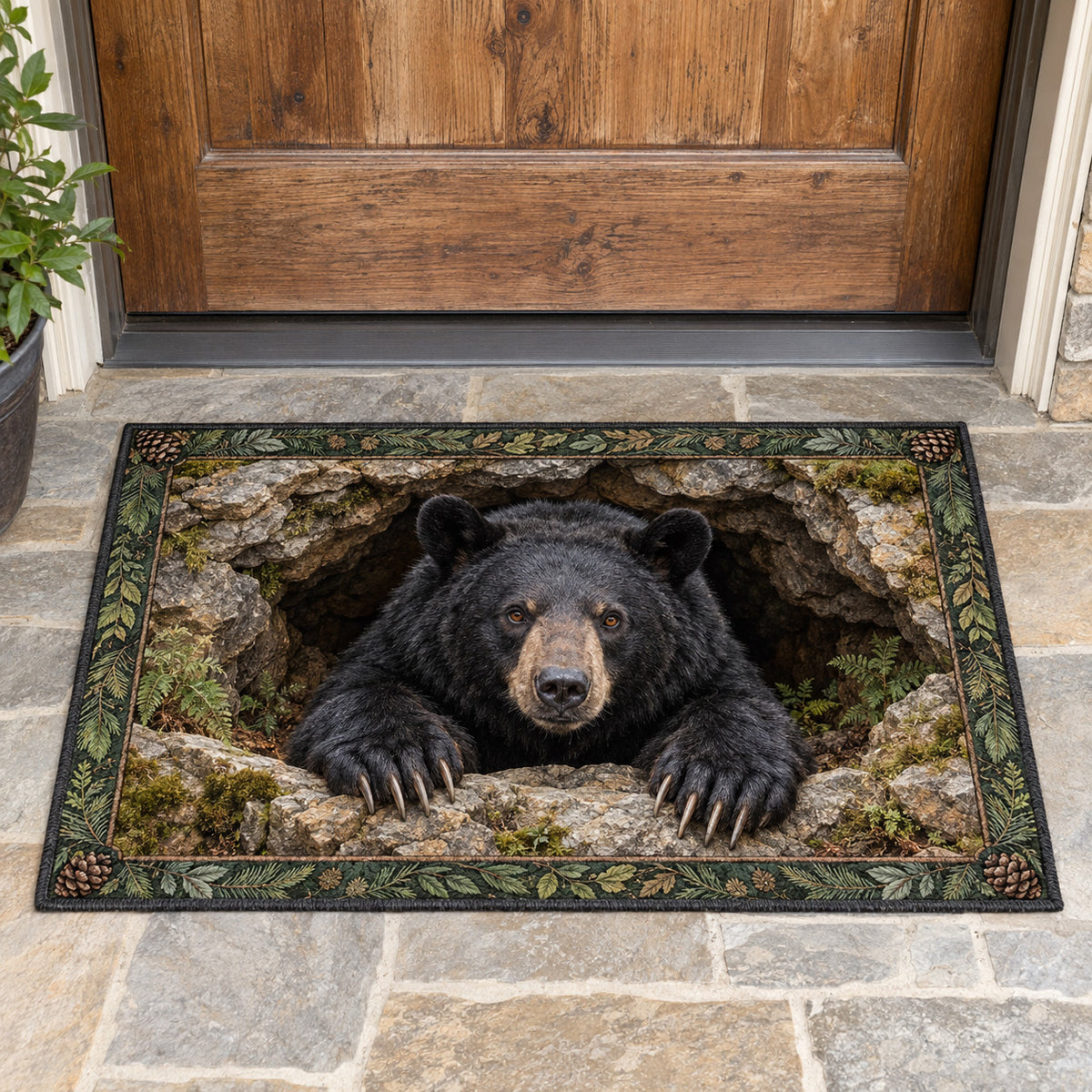 Forest Bear Doormat SN0TV673