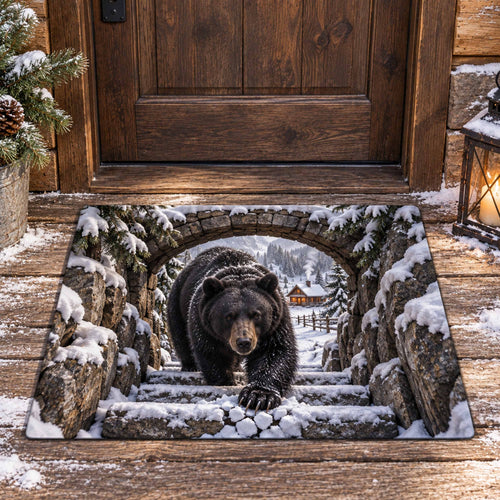 Forest Bear Wander Doormat SN0TD977