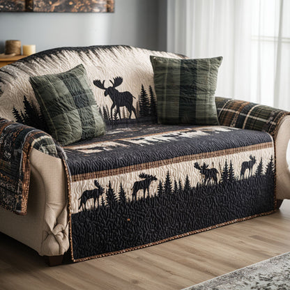 Forest Charm Quilted Sofa Cover NCU0PTT2161
