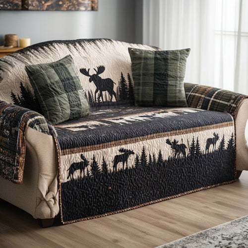 Forest Charm Quilted Sofa Cover NCU0PTT2161