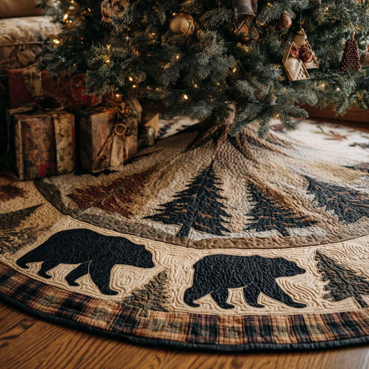 Forest Delight Christmas Quilted Tree Skirt NCU0NNT2501