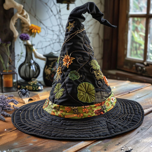 Forest Enchantment Quilted Witch Hat SN0PT566