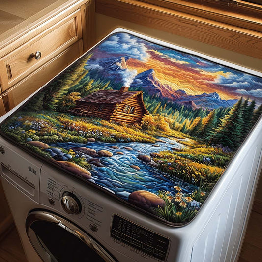 Forest Escape Quilted Washer and Dryer Cover NCU0NNT1599