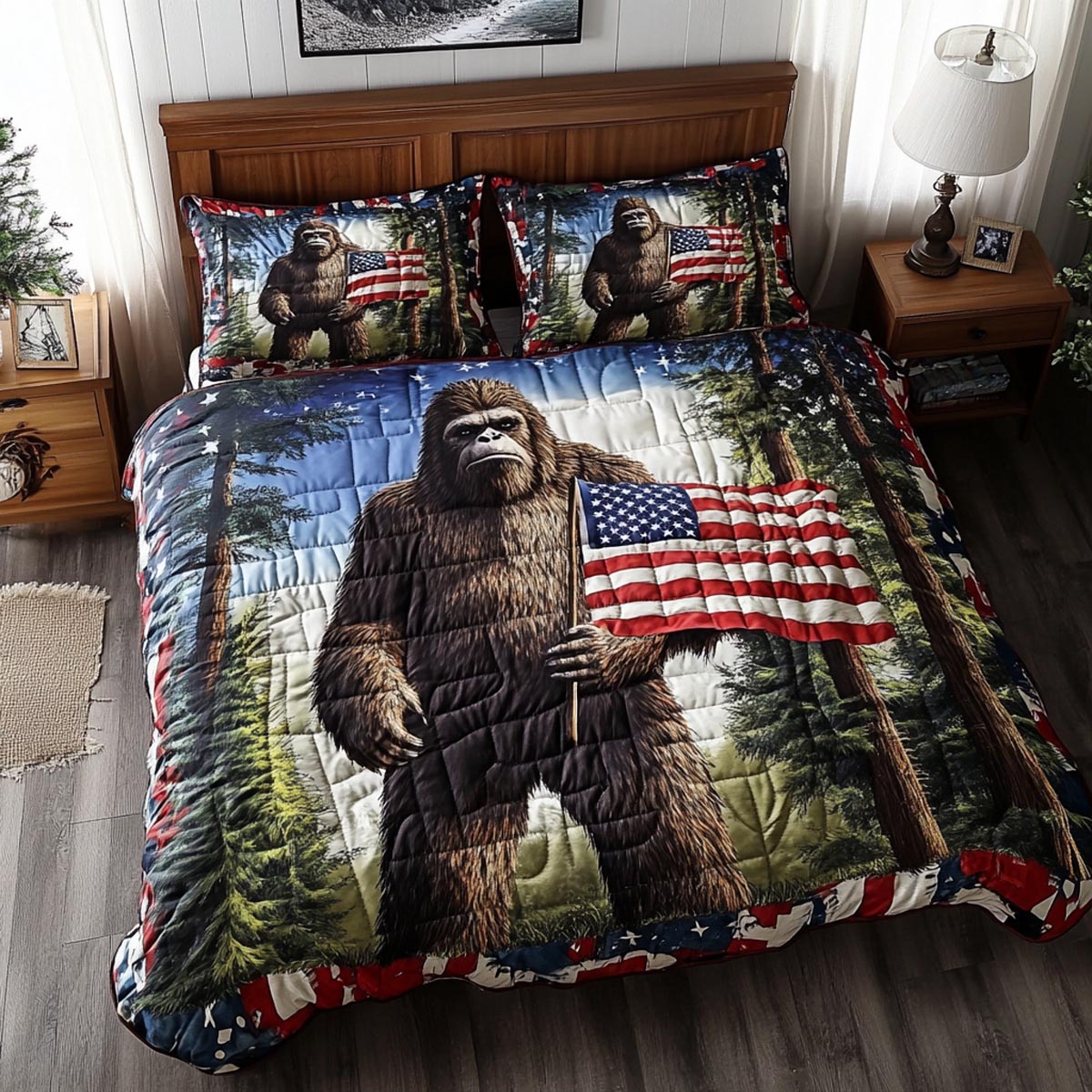 Forest King Duvet Cover Set NCU0PVL207