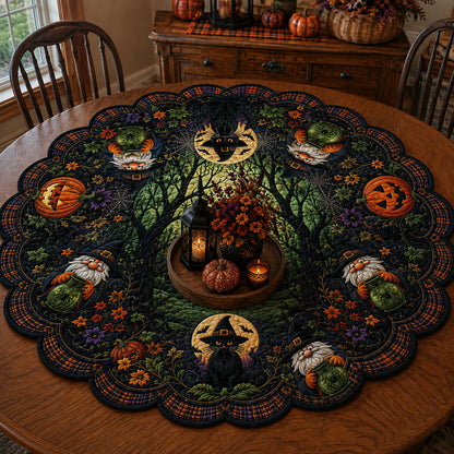 Forest Of Shadows Custom Shape Quilted Table Topper SN0PT537