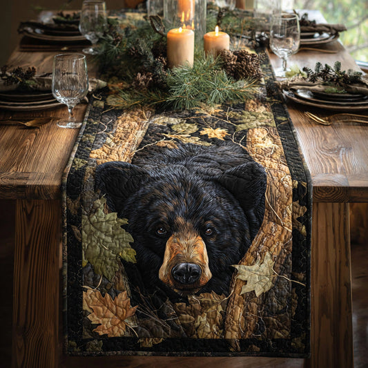 Forest Sentinel Quilted Table Runner NCU0DV1033