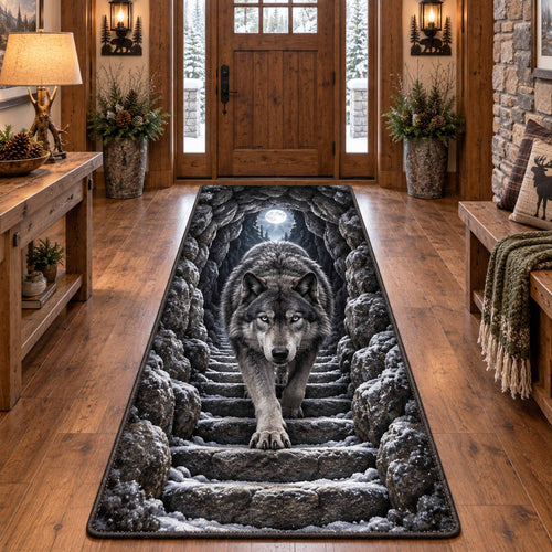 Forest Wolf Runner Carpet SN0TD942