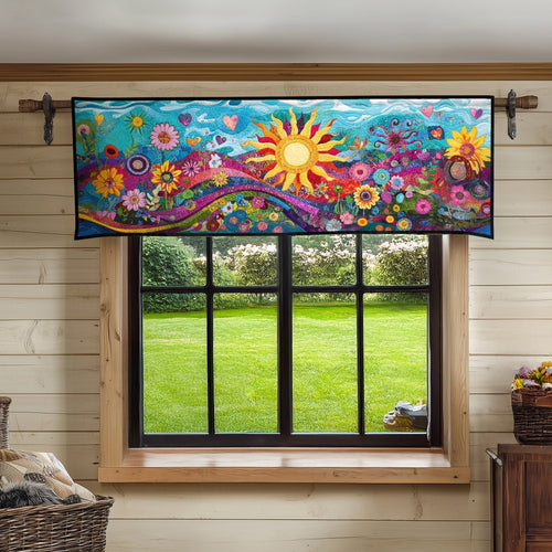 Free Spirit Radiance Quilted Valance NCU0PT6113