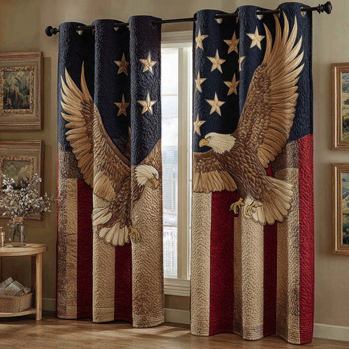 Freedom Flight Spirit Quilted Curtains NCU0QQ309