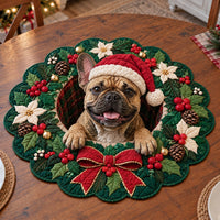 Frenchies Christmas Wreath NCU0SN002