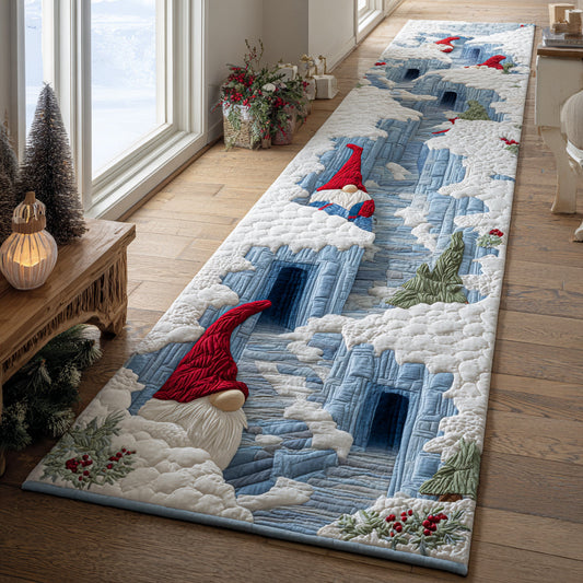 Frosty Gnome Steps Runner Carpet NCU0DV8458