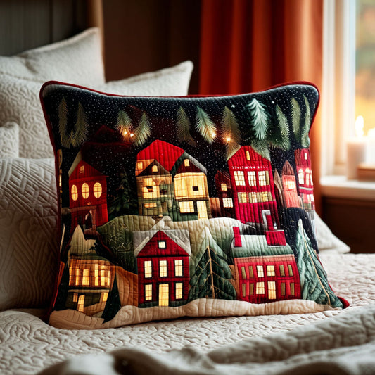 Frozen Valley Lights Quilted Pillow Case NCU0NTD810