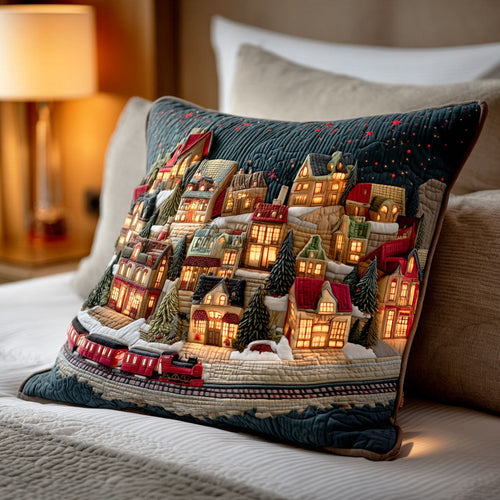 Frozen Village Light Quilted Pillow Case NCU0NTD1047