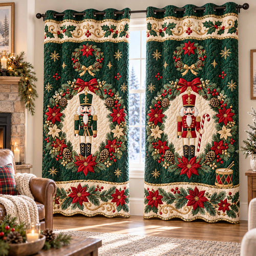 Gallant Soldier Quilted Curtains SN0TD1091