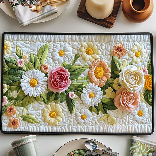 Garden Breeze Quilted Place Mat NCU0VH4757
