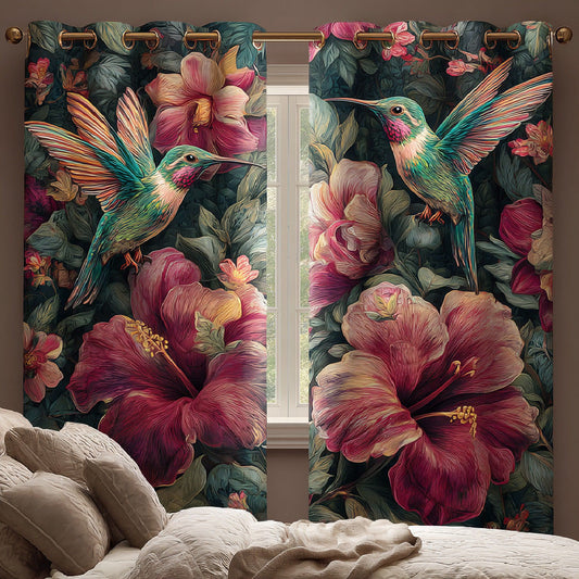 Garden Flight Quilted Curtains NCU0DH764