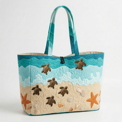 Ocean Spirit Quilted Classic Tote Bag SN0DV026