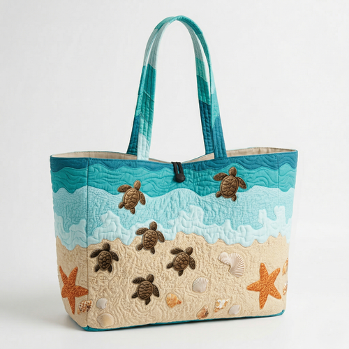 Ocean Spirit Quilted Classic Tote Bag SN0DV026